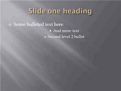 Slide text styles - override at shape level